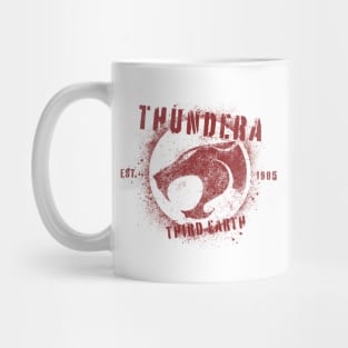 Third Earth - 1985 Thunder Crest | Spray Painted Mug